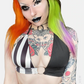 Nightmare Crop Halter