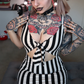 Beetle Front Tie Dress