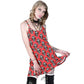Coffin Roses Skater Dress