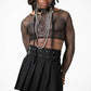 Hellia Fishnet Top