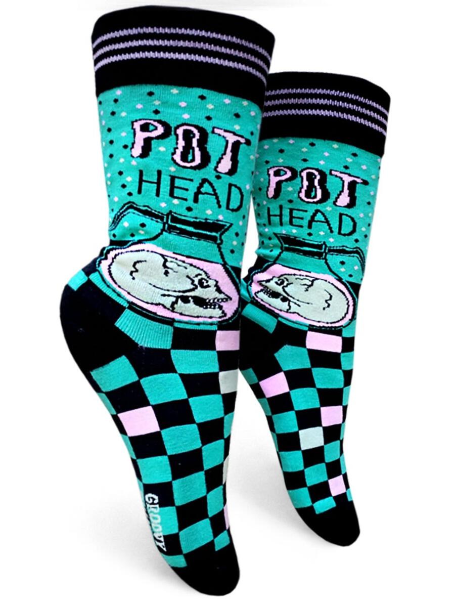 PotHead Crew Socks